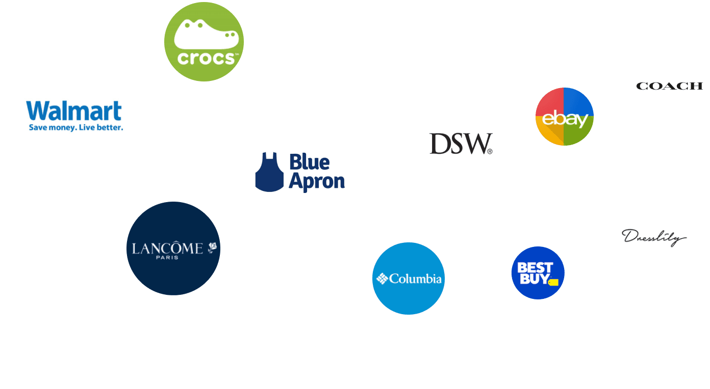 High cash back rates for every store